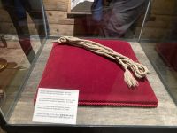 Zermatt - gerissenes Seil der Erstbesteigung des Matterhorns