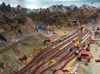 Interlaken, Heimwehfluh, Eisenbahnausstellung