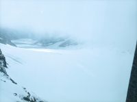 Jungfraujoch, Blick auf den Aletschgletscher
