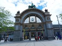 Luzern, Torbogen vom  alten Bahnhof