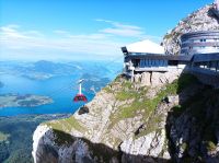 Pilatus, mit der Kabinenbahn geht es nach Kriens