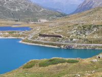Bernina-Pass - Blick zum Lago Bianco