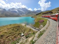 Fahrt mit dem Bernina-Express - Lago Bianco 
