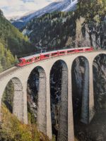 Fahrt mit dem Glacier-Express - Landwasserviadukt 