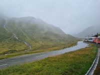 Fahrt mit dem Glacier-Express... - von Disentis hinauf zum Oberalppass 