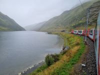 Fahrt mit dem Glacier-Express - Oberalppass 
