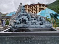 Zermatt - Murmeltierbrunnen