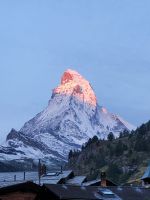 Zermatt - Blick zum Matterhorn am Morgen...