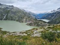Grimselpass - Blick aug Grimsel- und Räterichsbodensee