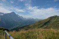 Blick zum Eiger