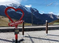 Ankunft auf der kleinen Scheidegg