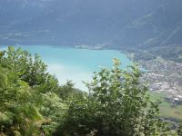 Blick vom Harder Kulm auf den Brienzer See