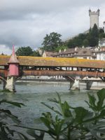 Luzern: Spreuerbrücke und Männliturm