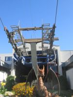 der Pilatusdrache an der Talstation in Kriens