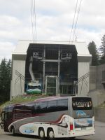 Säntis Talstation und unser Reisebus