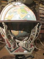 St. Gallen: Stiftsbibliothek, Globus von T. Stella