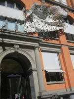 St. Gallen: Eingang Spitzen-/Textilmuseum