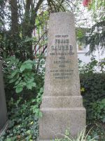 Arbon: Grabstein für Franz Saurer, 1806-1882