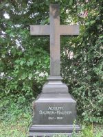 Arbon: Grabstein Adolph Saurer, 1841-1920