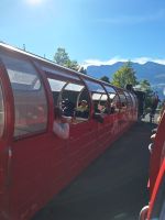 030 Fahrt mit der Brienzer Rothorn Bahn - Station Planalp