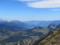 060 Auf dem  Brienzer Rothorn - Blick ins Luzerner hinterland mit Pilatus und Stanserhorn