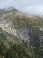 217 Fahrt über den Grimselpass - Blick zum Bett des Rhonegletschers