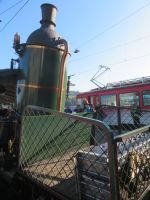 227 Fahrt auf die Rigi - Station Arth-Goldau - Lok 7 steht bereit