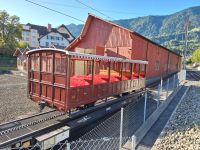 229 Fahrt auf die Rigi - Station Arth-Goldau - der Salonwagen wird für uns vorbereitet