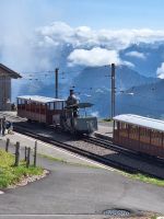 287 Auf der Rigi - die Lok 7 von oben