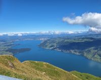 289 Auf der Rigi -  Blick über den Vierwaldstättersee