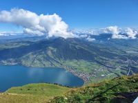 290 Auf der Rigi -  Blick über den Vierwaldstättersee
