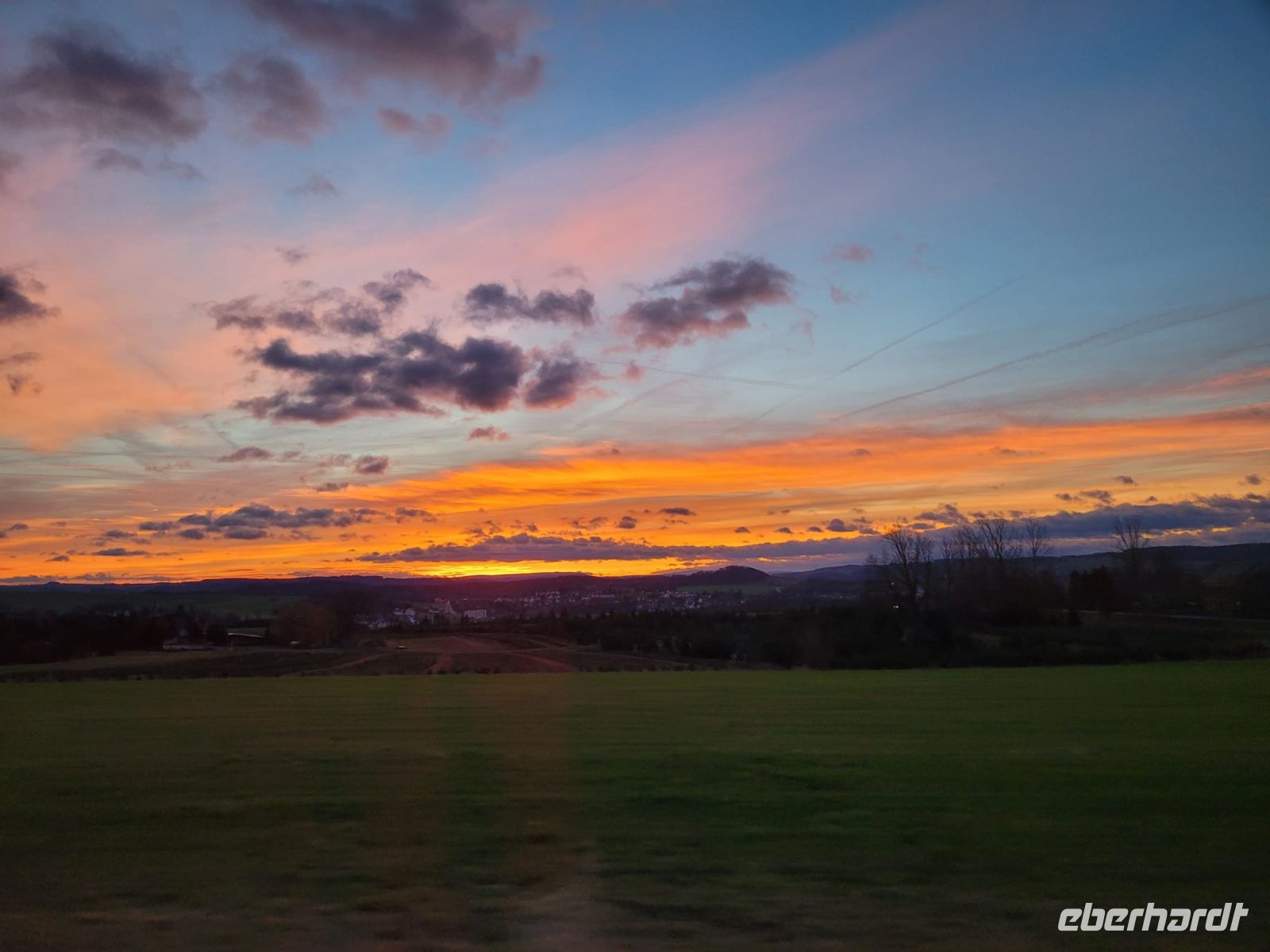 Morgenstimmung auf der Anreise...