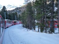 Fahrt mit dem Bernina-Express 