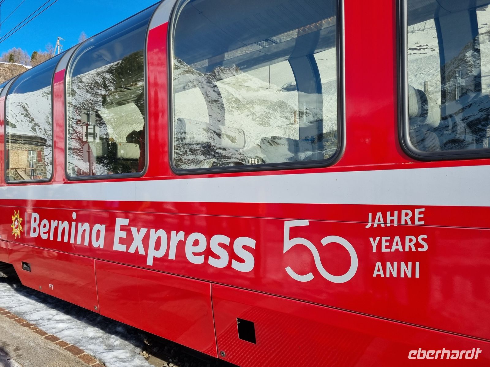 Fahrt mit dem Bernina-Express 