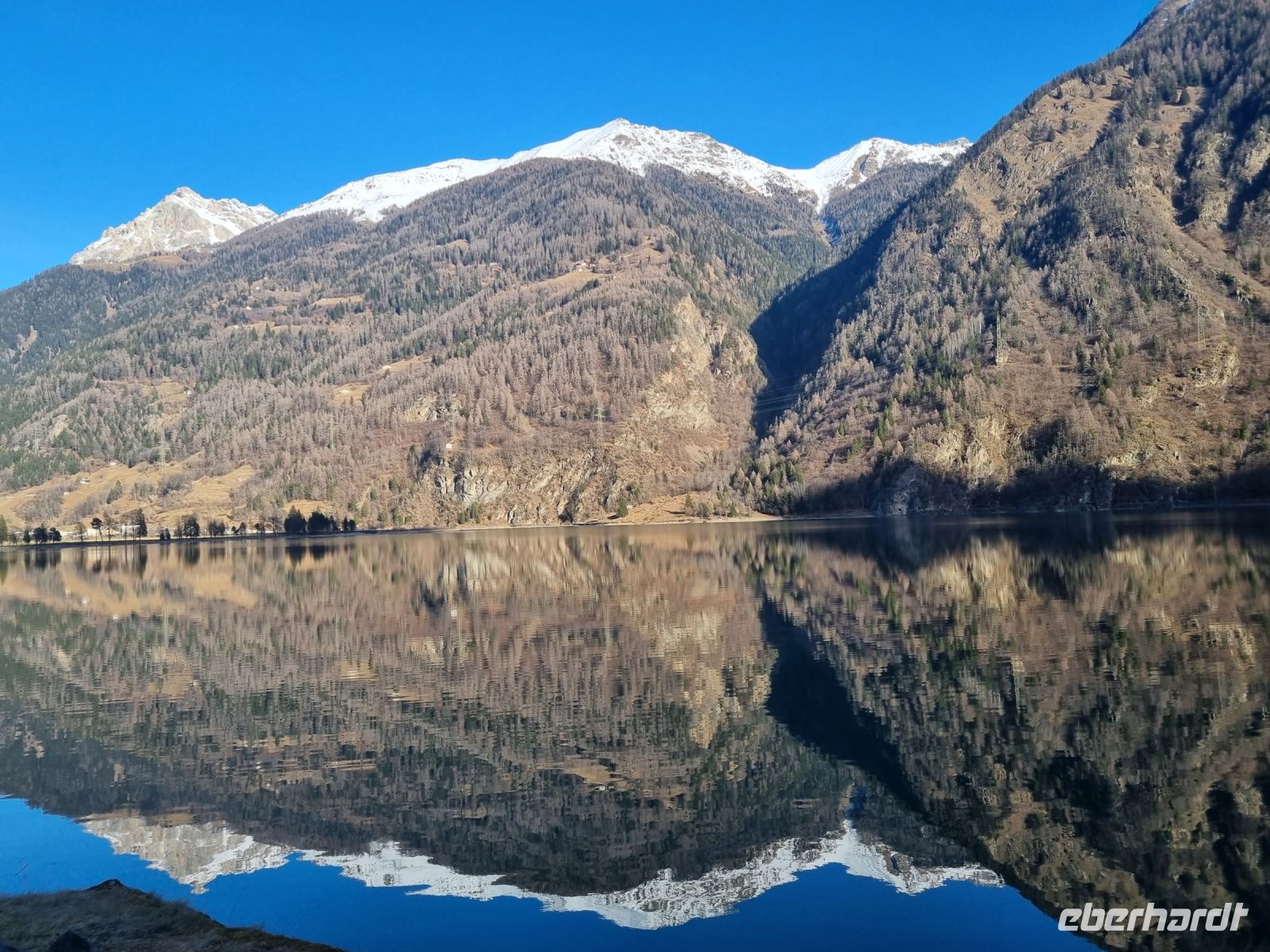 Fahrt mit dem Bernina-Express - Lago di Poschiavo 