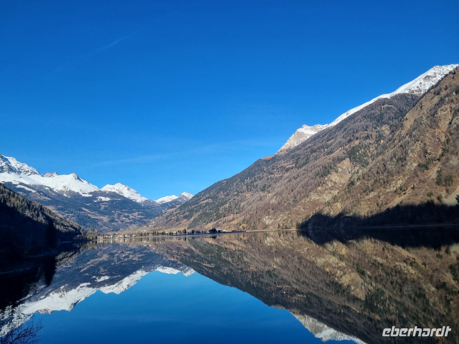 Fahrt mit dem Bernina-Express - Lago di Poschiavo 