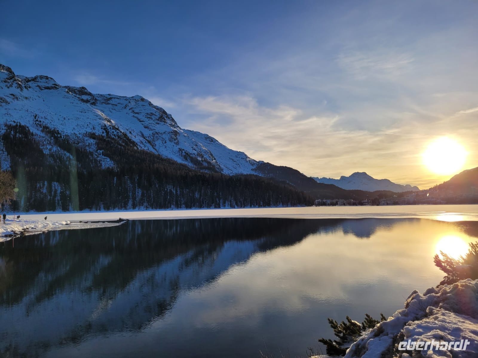 Abendstimmung am St. Moritzersee