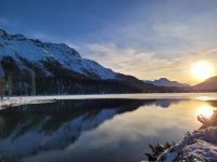 Abendstimmung am St. Moritzersee