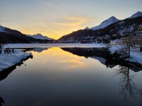 Abendstimmung am St. Moritzersee