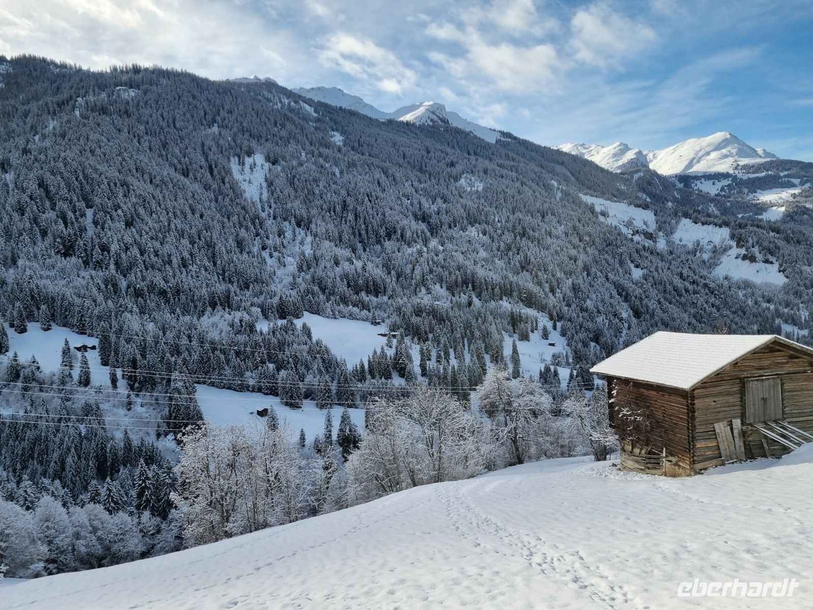 Fahrt mit dem Arosa-Express