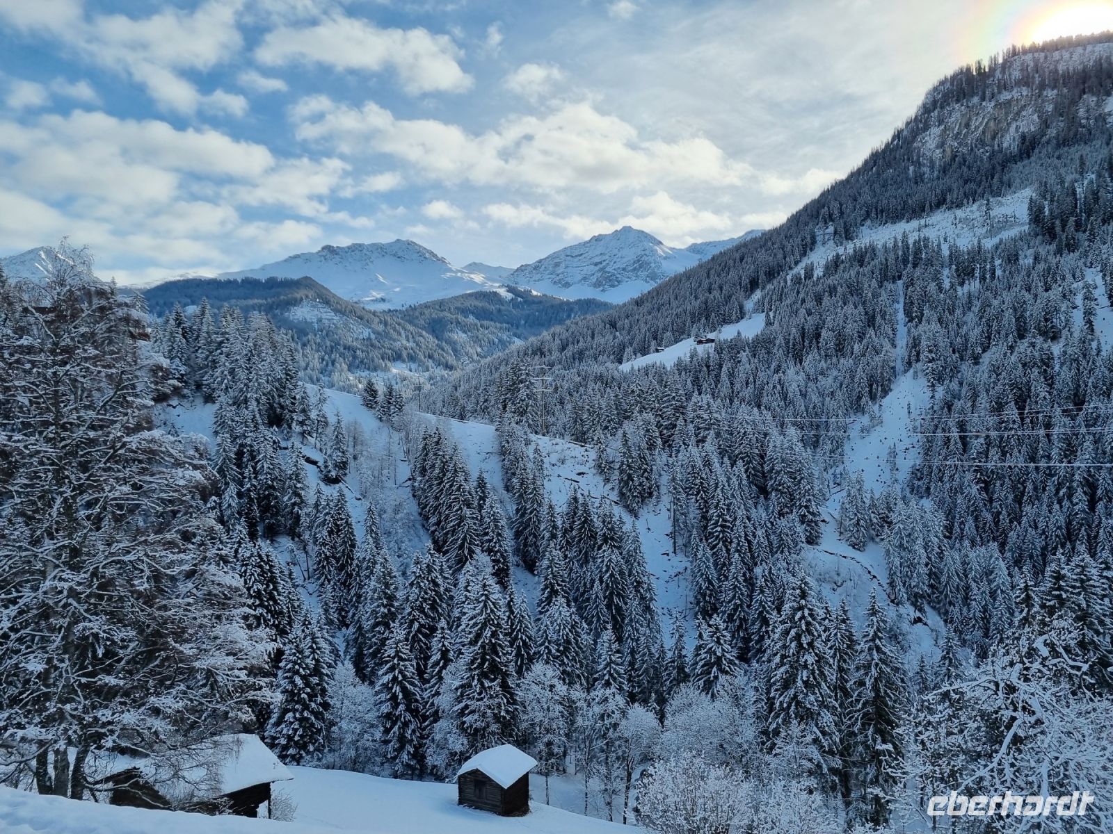 Fahrt mit dem Arosa-Express 