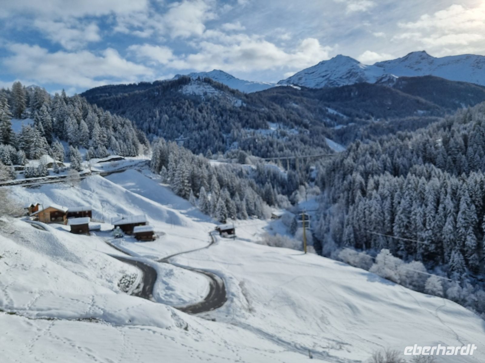 Fahrt mit dem Arosa-Express 