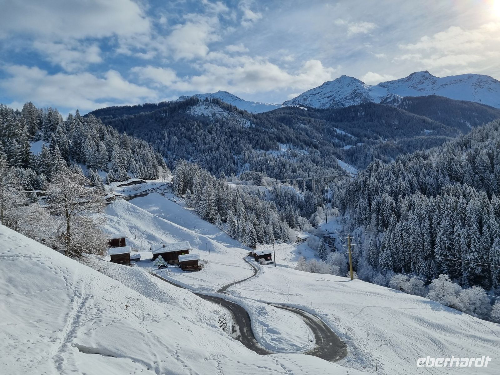 Fahrt mit dem Arosa-Express 