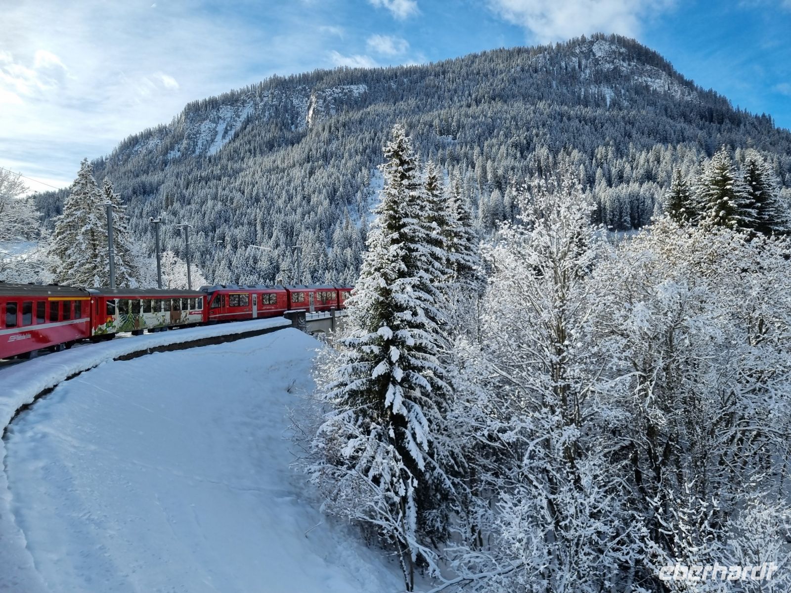 Fahrt mit dem Arosa-Express 