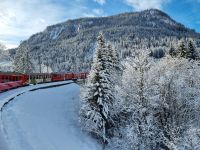 Fahrt mit dem Arosa-Express 