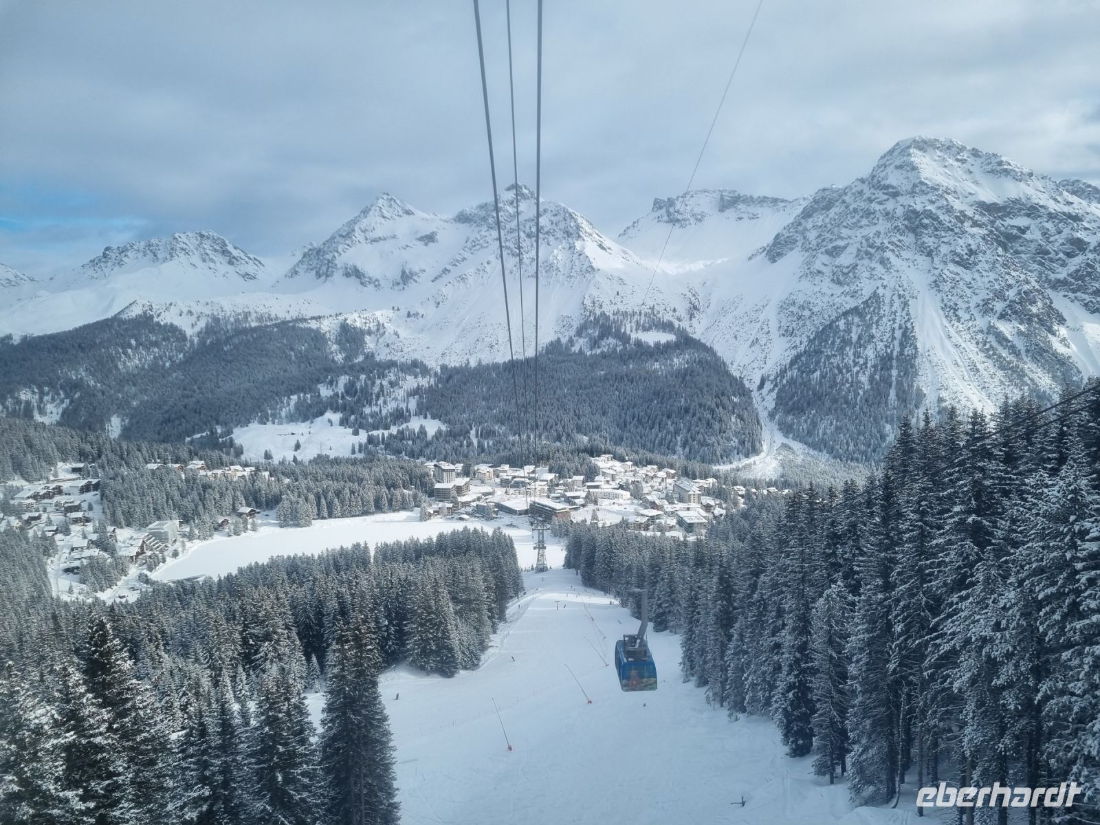 Arosa - Weisshornbahn (Talfahrt)