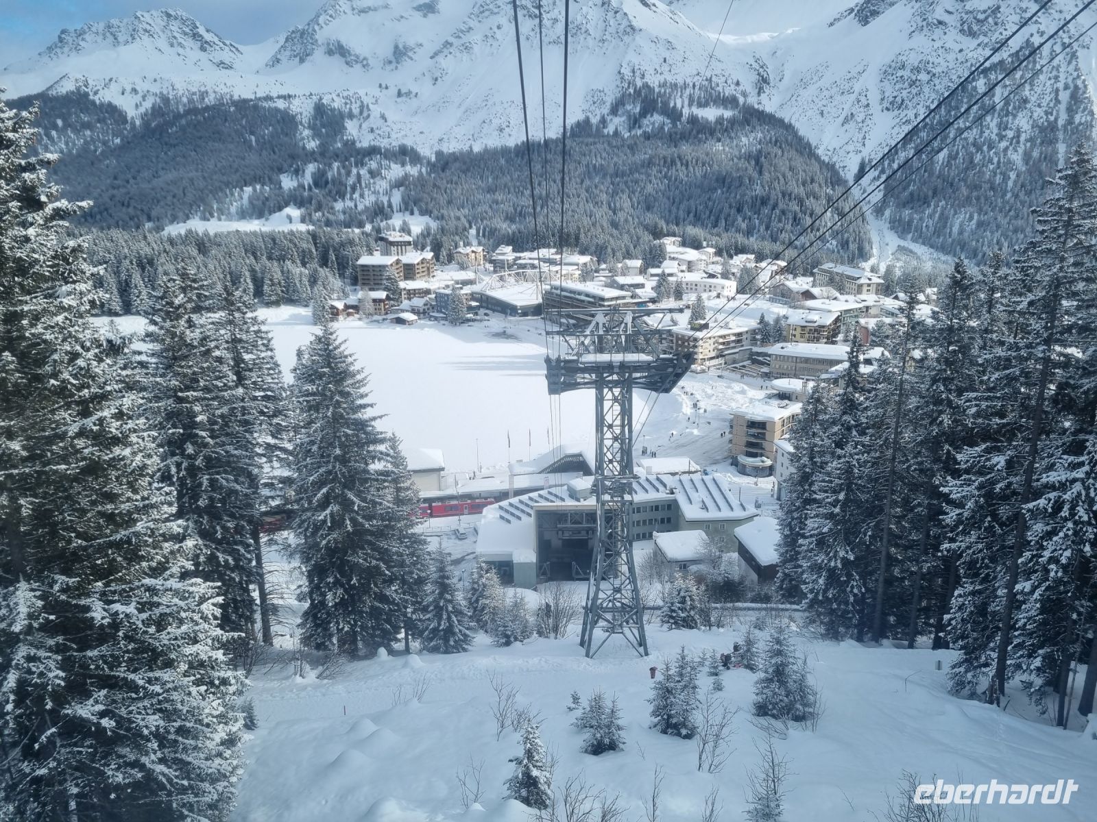 Arosa - Weisshornbahn (Talfahrt)