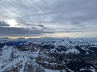 198 Frühstück auf dem Säntis mit herrlichem Blick in die Alpen