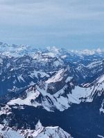 222 Frühstück auf dem Säntis Blick in die Berner Alpen
