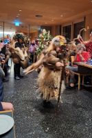 257 Säntis-das Hotel - Silvesterfeier- die Kinder- Silvester-Chläuse besuchen uns